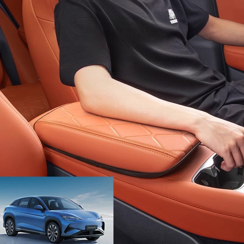 For BYD SEALION 7 Armrest Cover Central Armrest Leather Protective Cover