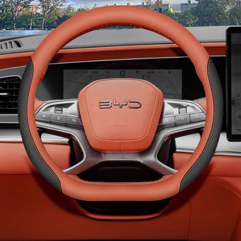 Steering wheel cover for BYD Sealion 7