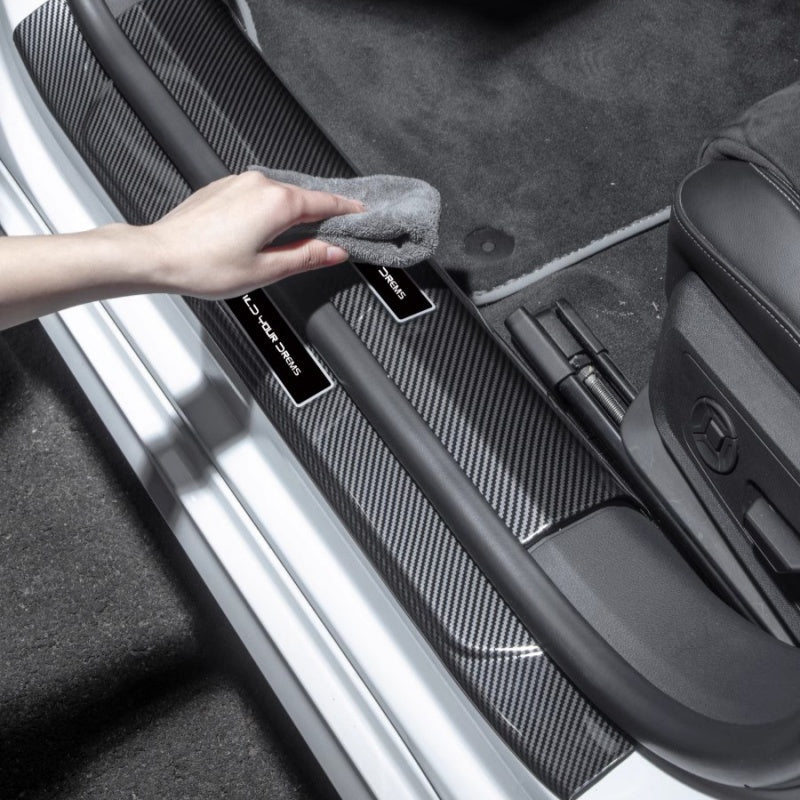 Carbon Fiber Door Sill Protectors for BYD Sealion 7