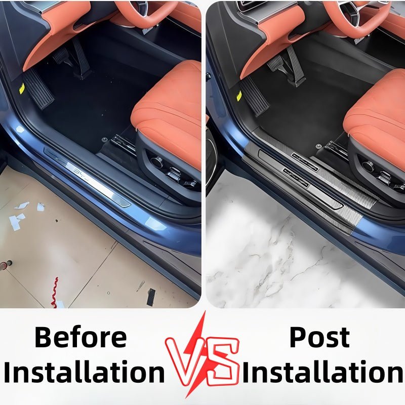 Carbon Fiber Door Sill Protectors for BYD Sealion 7
