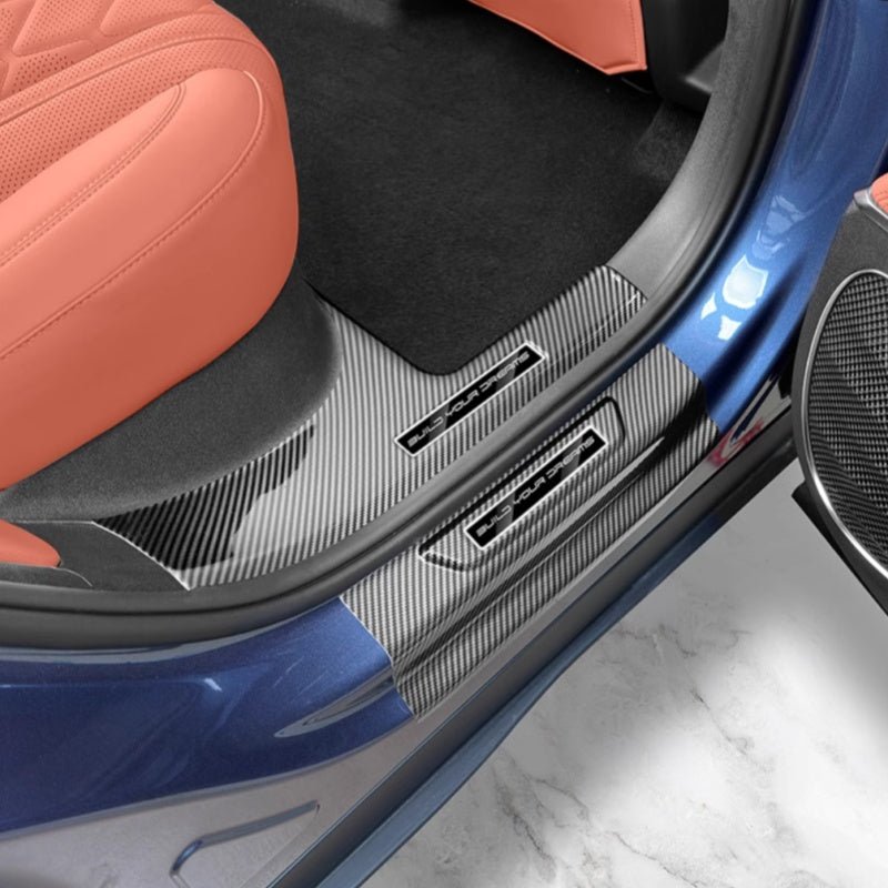 For BYD Sealion 7 Carbon Fiber Door Sill Protectors - Nice BYD