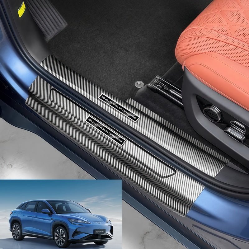 Carbon Fiber Door Sill Protectors for BYD Sealion 7