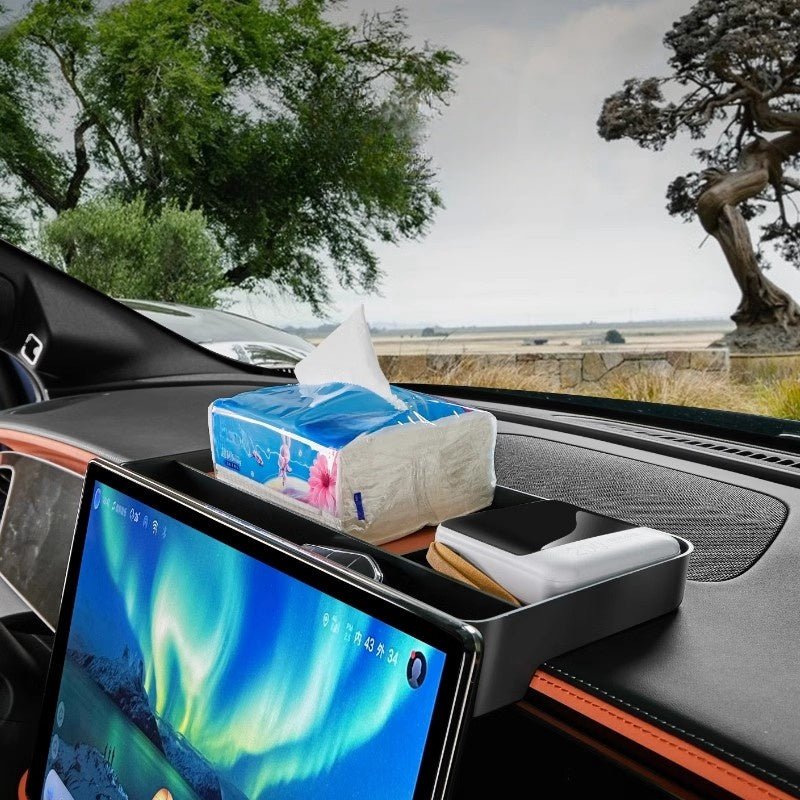 For BYD SEALION 7 Central Control Screen Rear Storage Box Tissue Box