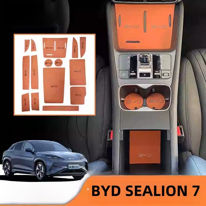 Door/Storage Box Water Cup Tank Pad for BYD Sealion 7