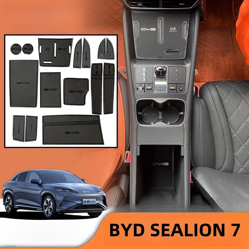 Door/Storage Box Water Cup Tank Pad for BYD Sealion 7