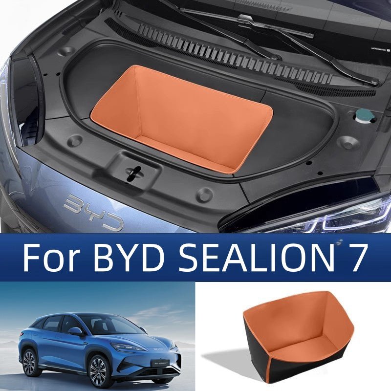 Leather Frunk Mat & Trunk Inner Stroage Mat for BYD Sealion 7