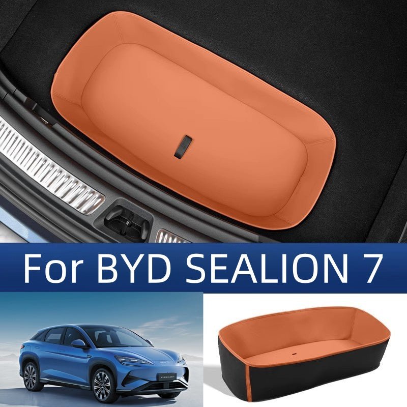 Leather Frunk Mat & Trunk Inner Stroage Mat for BYD Sealion 7