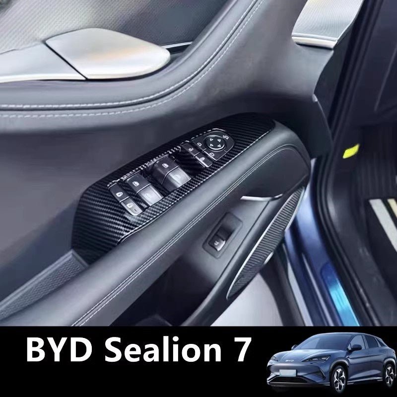 Sealion 7 Glass Lifter Cover for BYD (4Pcs）