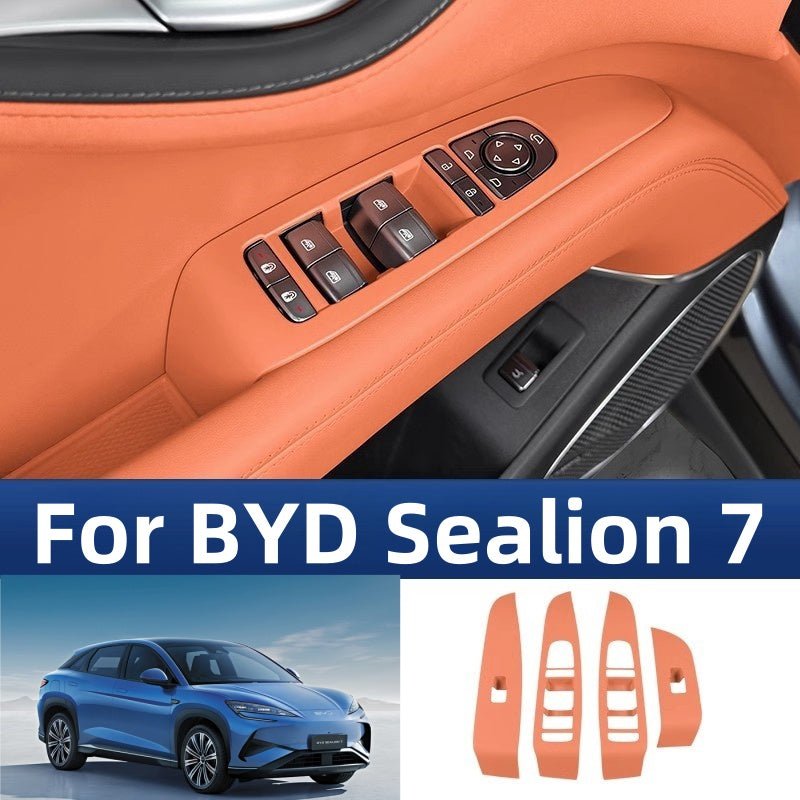 Sealion 7 Glass Lifter Cover for BYD (4Pcs）