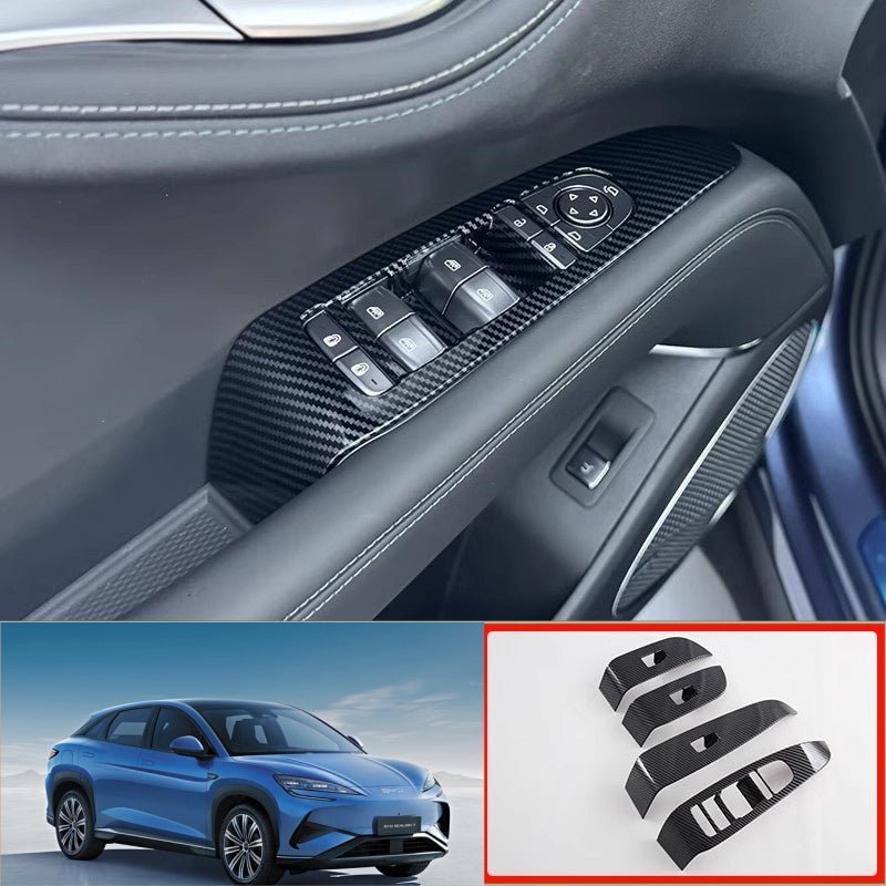 Sealion 7 Glass Lifter Cover for BYD (4Pcs）