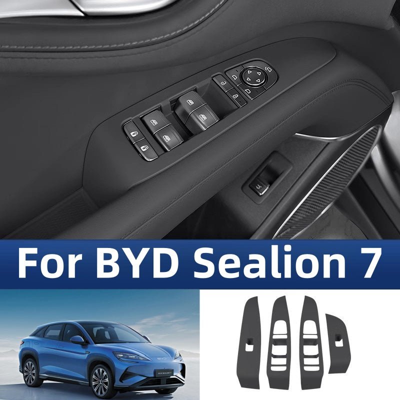 Sealion 7 Glass Lifter Cover for BYD (4Pcs）