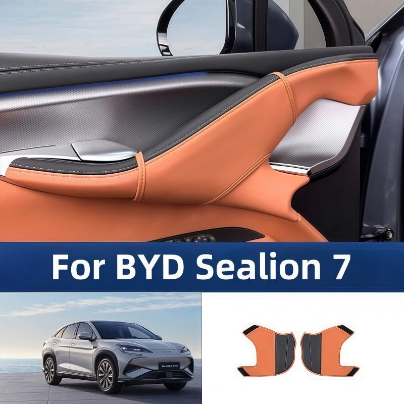 For BYD Sealion 7 Leather Door Handle（Up） Cover - Nice BYD