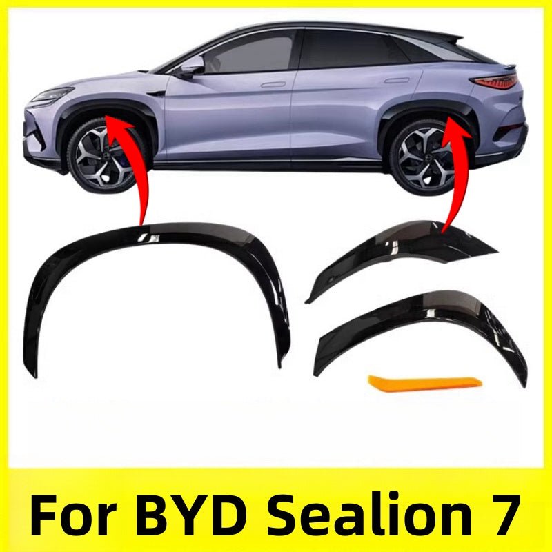 For BYD Sealion 7 Wheel Eyebrow