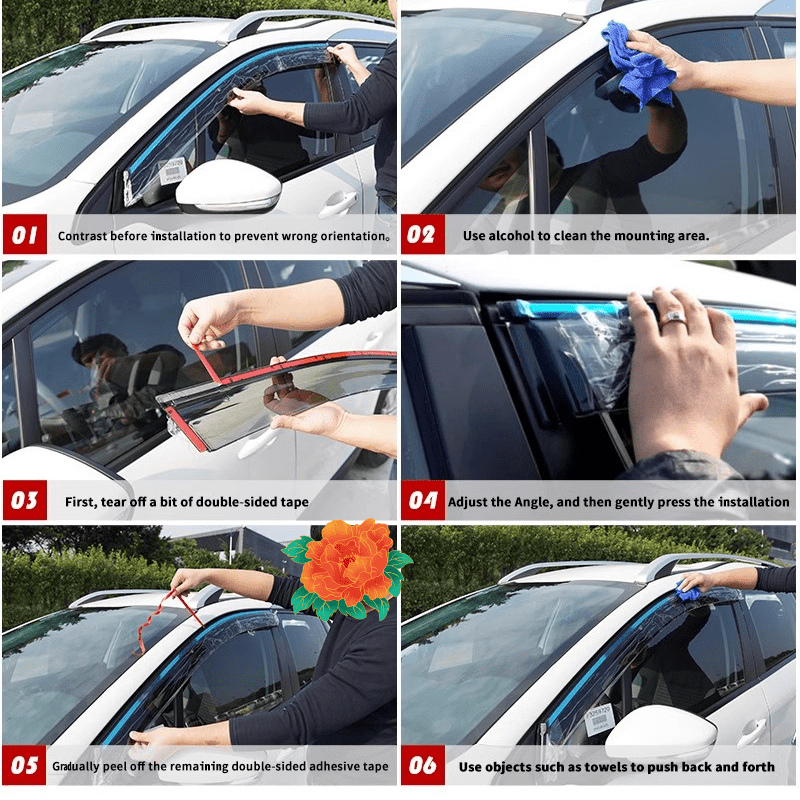 Window Visor for BYD Sealion 7