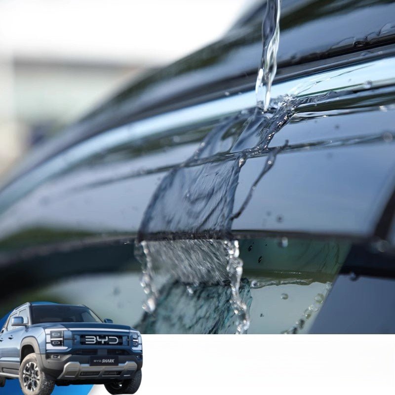 For BYD Shark All - Weather Window Visors (4 Pcs) - Nice BYD