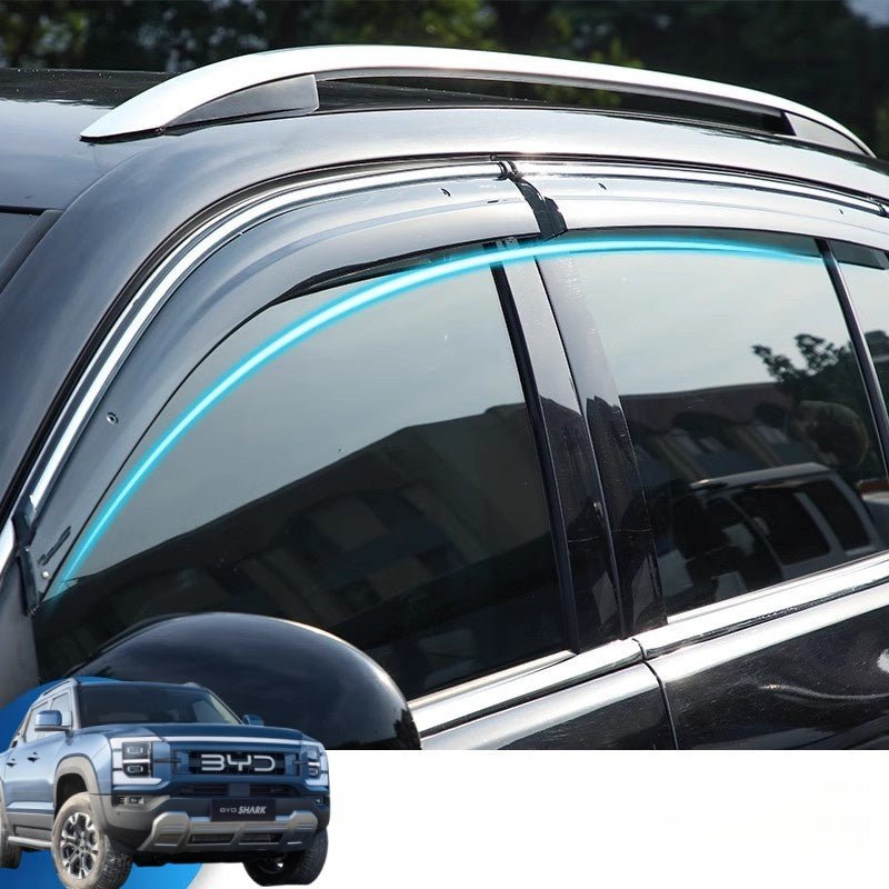 For BYD Shark All - Weather Window Visors (4 Pcs) - Nice BYD