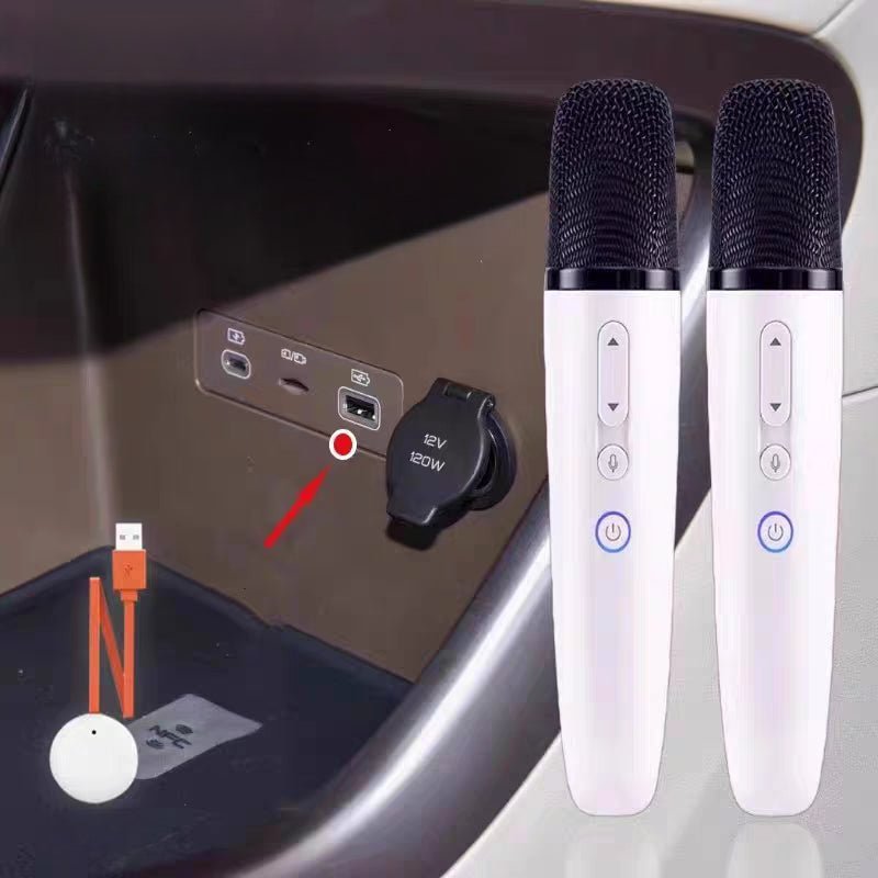 BYD Wireless Microphone Karaoke Mic for BYD