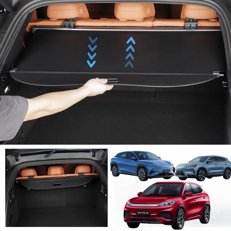 For BYD Trunk Privacy Cover Curtain Curtain