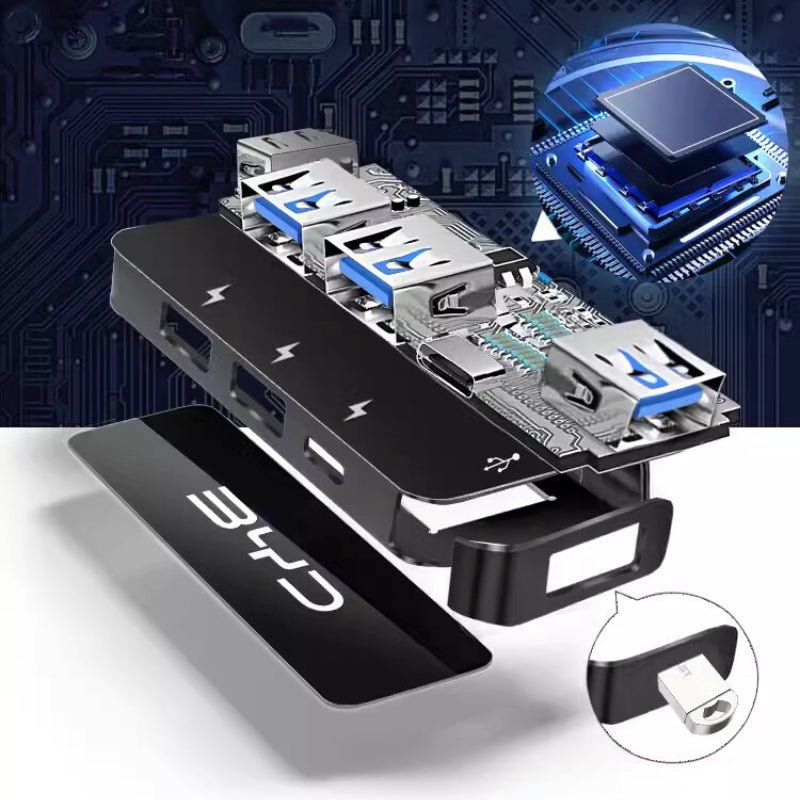 For BYD USB Hub 4-In-1 Dock Charger