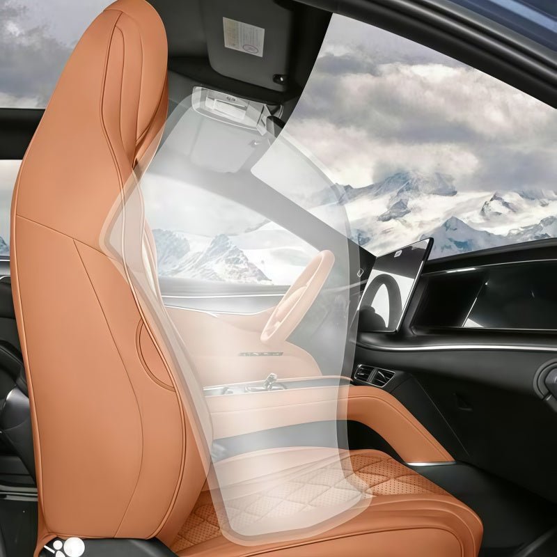 Full-Coverage Leather Seat Covers for  BYD Sealion 7