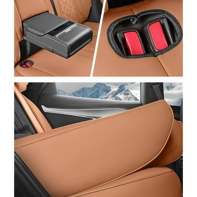 Full-Coverage Leather Seat Covers for  BYD Sealion 7