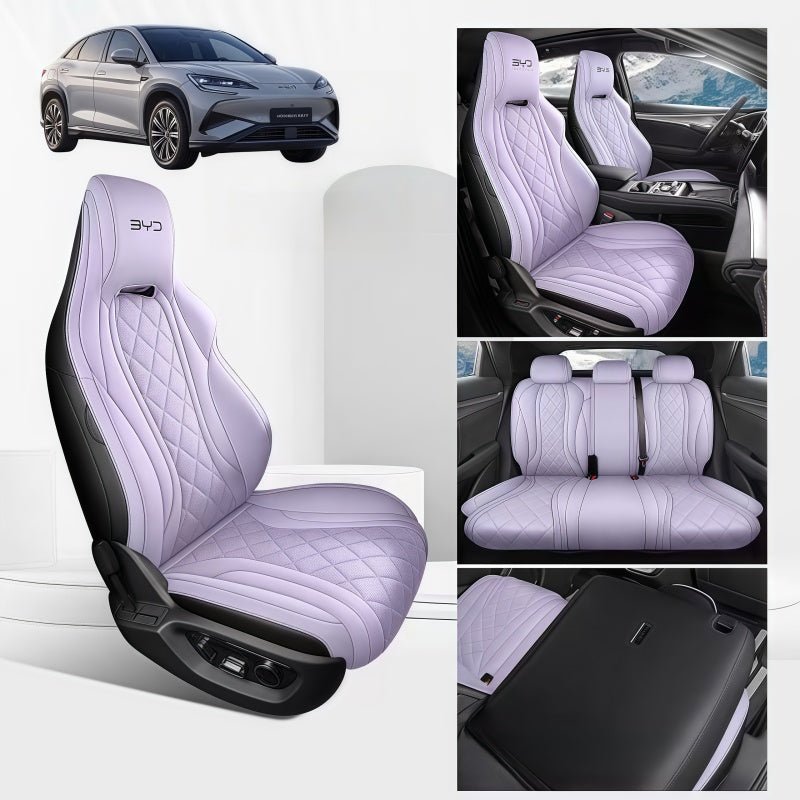 Full-Coverage Leather Seat Covers for  BYD Sealion 7