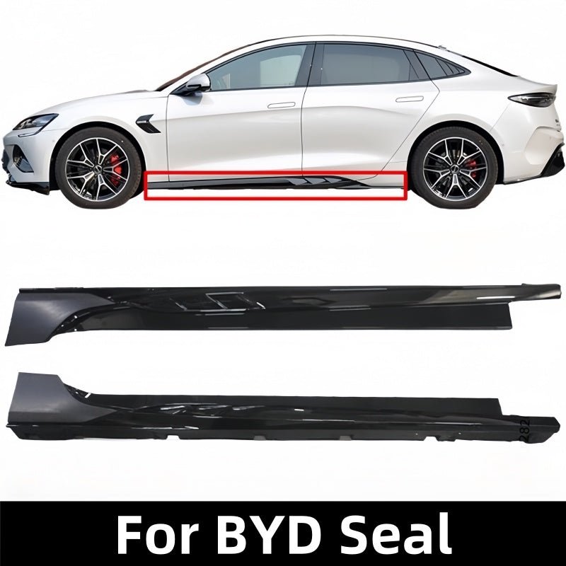 Genuine BYD Seal Gloss Black Side Skirts