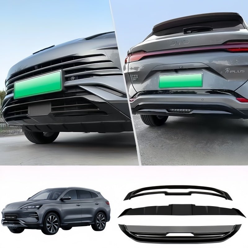 Gloss Black Front Rear Bumper Trim for BYD Sealion 6 / Seal U