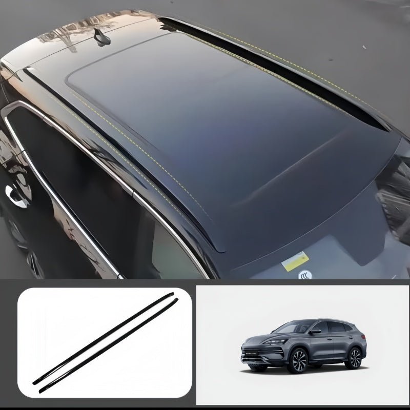 Gloss Black Roof Rail Covers for BYD Sealion 6 / Seal U - Nice BYD