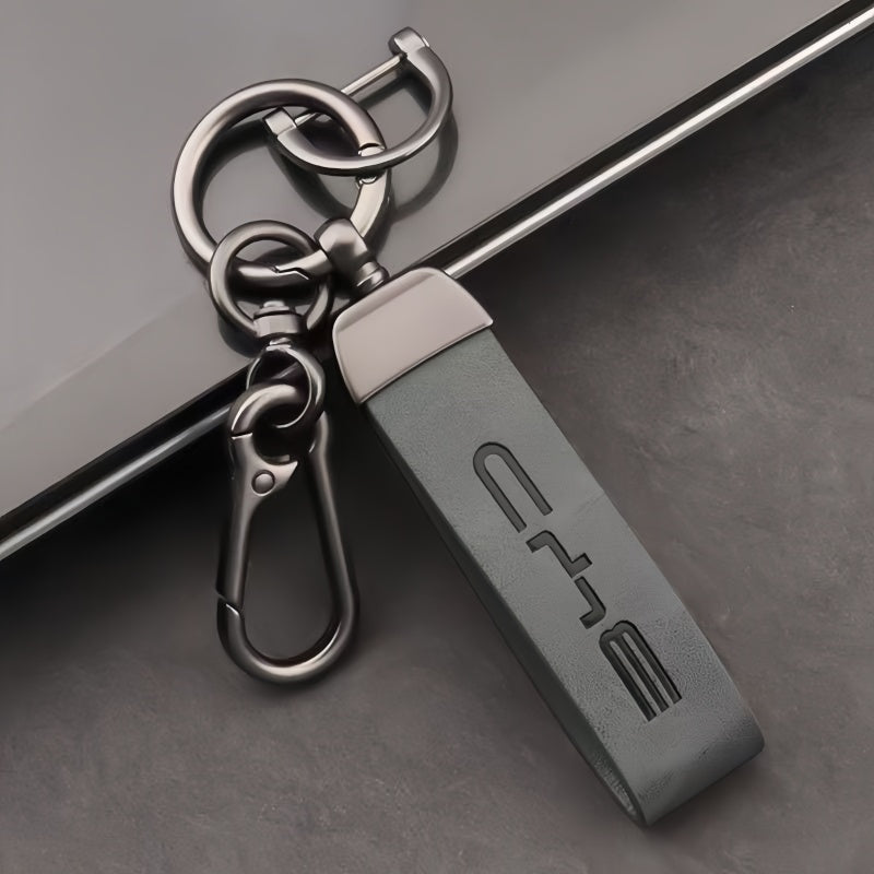 Leather Key Lanyard with Metal Hook for BYD