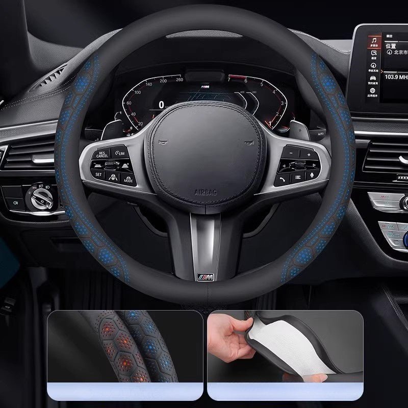 Leather Steering Wheel Cover for BYD Shark - Nice BYD