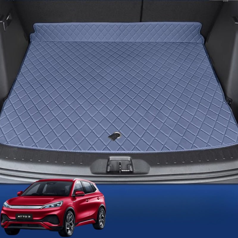 Premium Leather Trunk Liner Mat for BYD ATTO 3 - Nice BYD