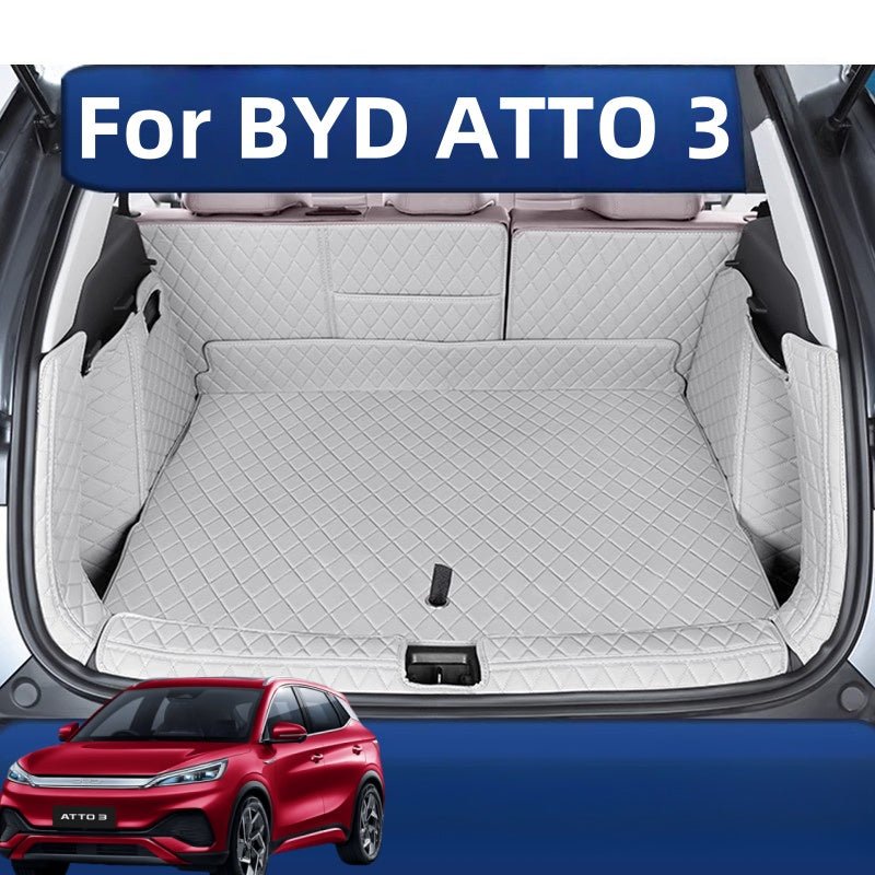 Premium Leather Trunk Liner Mat for BYD ATTO 3 - Nice BYD