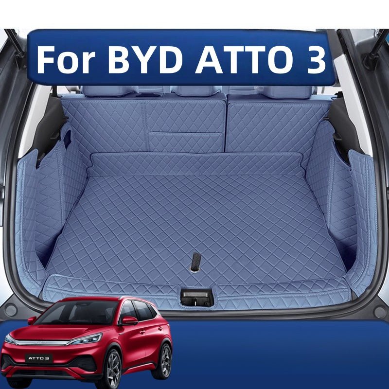 Premium Leather Trunk Liner Mat for BYD ATTO 3 - Nice BYD