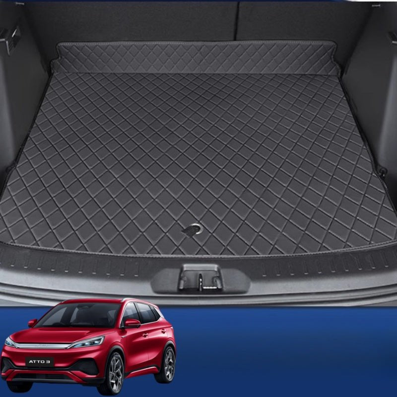 Premium Leather Trunk Liner Mat for BYD ATTO 3 - Nice BYD