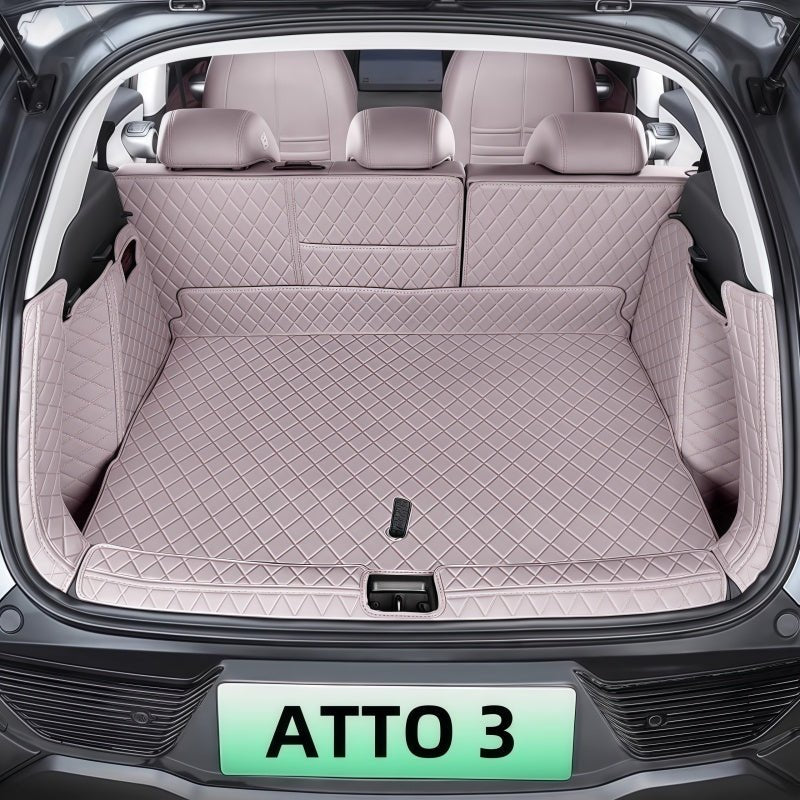 Premium Leather Trunk Liner Mat for BYD ATTO 3 - Nice BYD