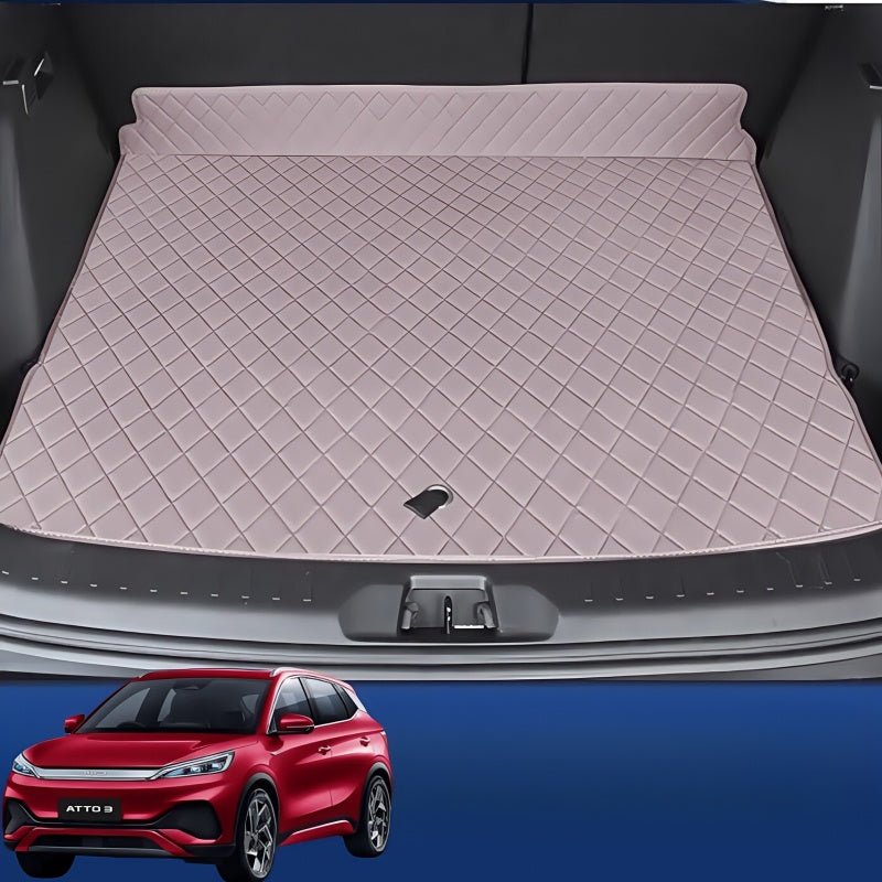 Premium Leather Trunk Liner Mat for BYD ATTO 3 - Nice BYD