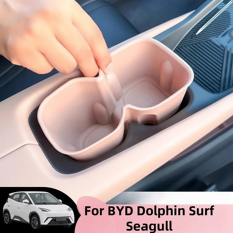 Silicone Cup Holder Insert for BYD Dolphin Surf & Seagull - Nice BYD
