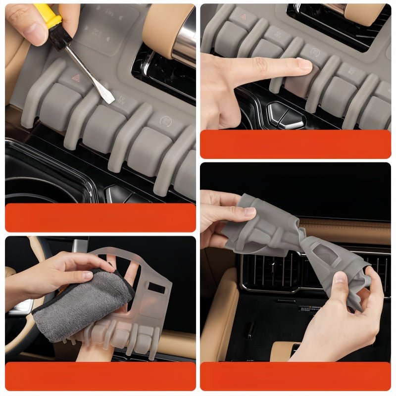 Silicone Gear Shift Panel Cover for BYD Leopard 5, Denza B5, Shark 6