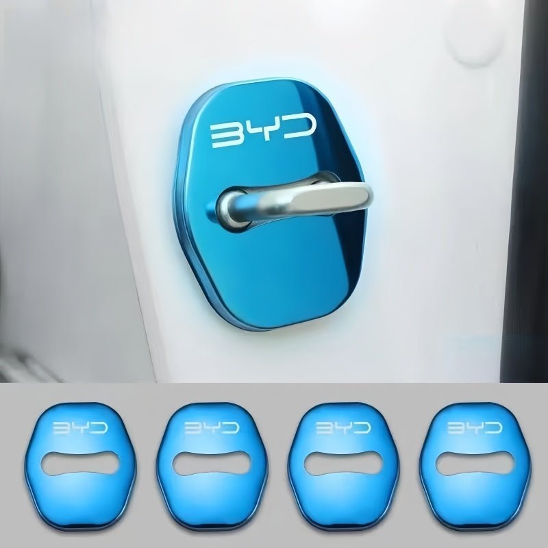 Stainless Steel Door Lock Covers for BYD (4 Pcs)