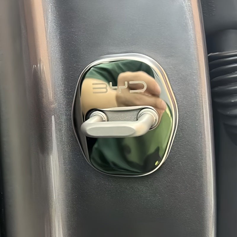 Stainless Steel Door Lock Covers for BYD (4 Pcs)