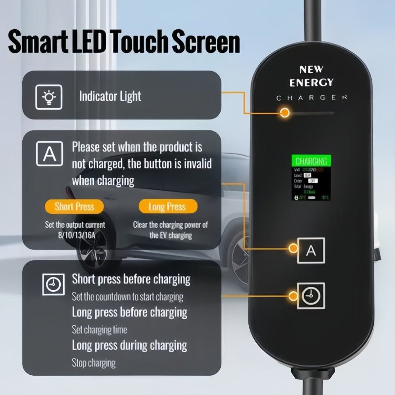 Type 2 Portable EV Charger for BYD