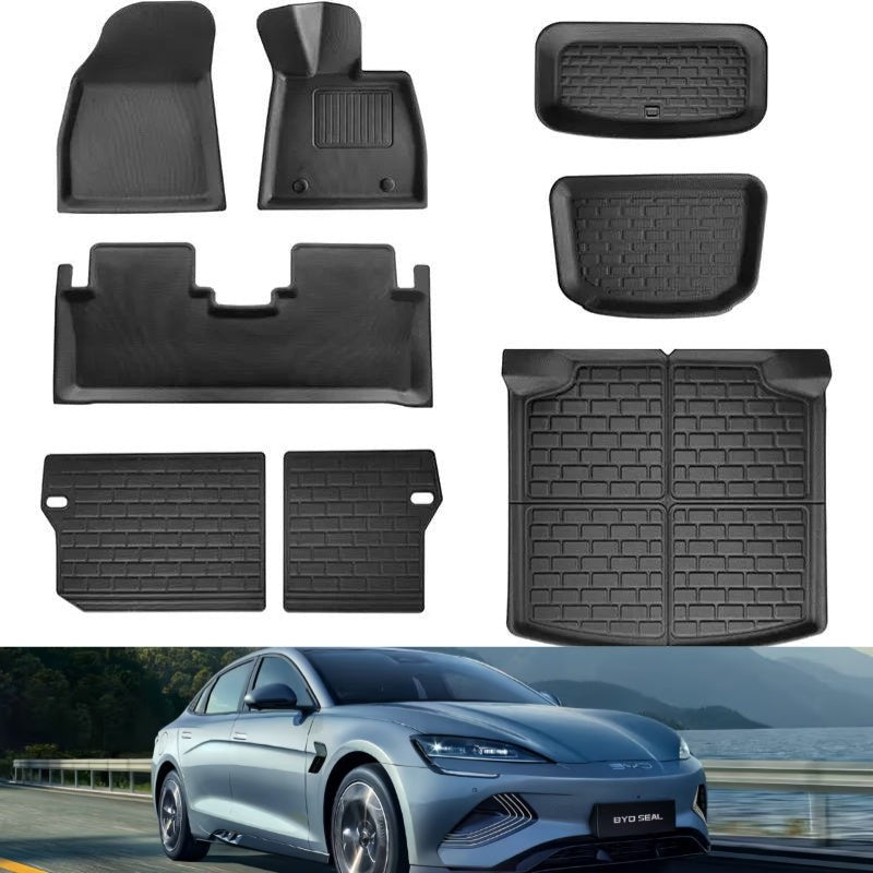 XPE Floor Mats & Trunk Mats for RHD BYD Seal