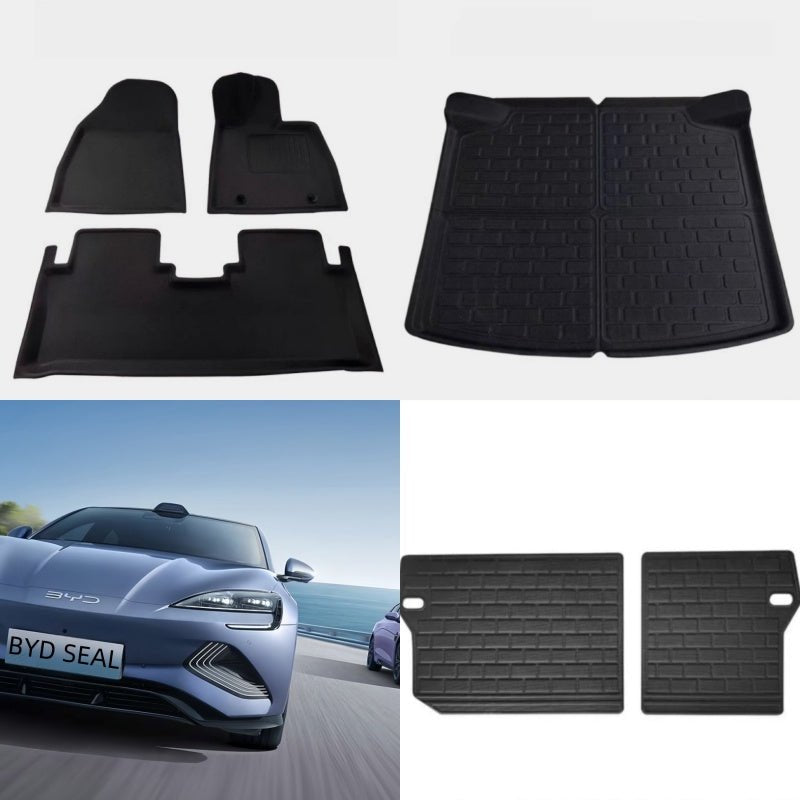 XPE Floor Mats & Trunk Mats for RHD BYD Seal