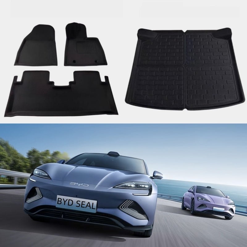 XPE Floor Mats & Trunk Mats for RHD BYD Seal